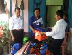 BPBD Kolut Salurkan Bantuan Pada Korban Kebakaran dan Angin Puting Beliung