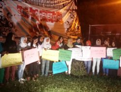 Ratusan Massa di Muna, Kampanye Tolak Kekerasan Seksual