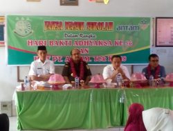 Kejaksaan Kolaka Dan PT. Antam Pomalaa Salurkan Bantuan Ke Sekolah