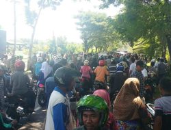 Kunjungan TIM DPR RI dan Bawaslu RI Ke Muna Di Hadang Puluhan Massa