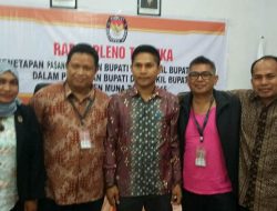 KPU Muna Tetapkan Rusman Emba – Malik Ditu Bupati Dan Wakil Bupati Terpilih