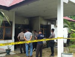 Kantor Disnakertrans Muna Di Lalap Si jago Merah