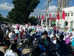 Jamaah Padati Masjid Annur Laiworu, Hingga ke Jalan