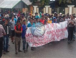 PT. WIL DiDemo Dua Kubu Pro dan Kontra Nyaris Bentrok