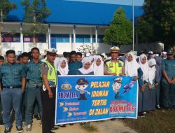 Polres Muna Sosialisasi  PrometerTingkat Pelajar