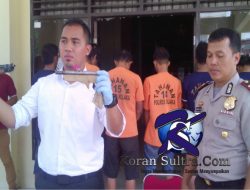 Enam Perampok Bersenjata Api Diringkus Polisi