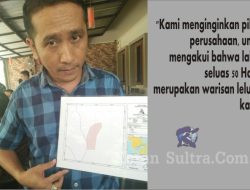 PT. Baula Petra Buana Di Duga Serobot Lahan Basis Pertahanan Sejarah Desa Bungin Permai