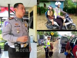 Apresiasi Satlantas Polres Muna, “Polisi Sayang Anak” Bantu Pelajar
