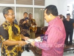 Bupati Kolut serahkan Aset Pemda Ke Kajati Sultra