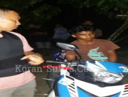 Personil Polsek Ranteangin Kolut Amankan BB Motor “Curian”