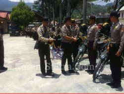Kapolres Kolut Serahkan 8 STNK Motor Dinas Bhabinkamtibmas