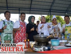 Serunya Lomba Memasak Nasi Goreng oleh Bapak-bapak SKPD Koltim