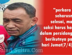 Mangkir, Sekda Butur Bakal di Panggil Paksa Kejaksaan