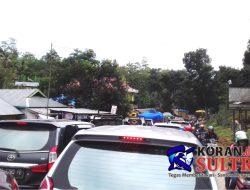 Beringin Tumbang, Antrian Kendaraan Mengular di Sampara Hampir 1 KM