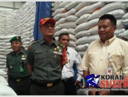 TIM Sergap Mabes TNI – AD Tinjau Bulog Muna