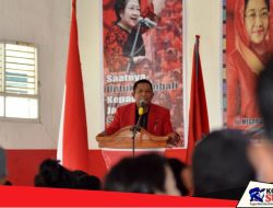 Ini Harapan Hugua, saat Melantik Pengurus DPC Dan PAC PDIP Koltim