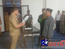 Rekomendasi KASN di Laksanakan, Sekda Konawe di Kukuhkan
