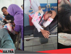 Konvoi Pelulusan, Pelajar di Koltim Alami Luka Serius
