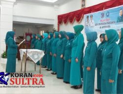 Ini Pesan Ketua TP PKK Muna Saat Melantik Pengurus Kecamatan
