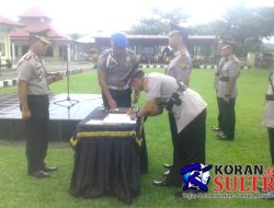 Sejumlah Perwira Polres Konawe Berganti, Ini Nama – namanya