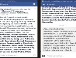 13 Bulan Tunjangan Sertifikasi Guru di Kemenag Kolut Belum di Bayar