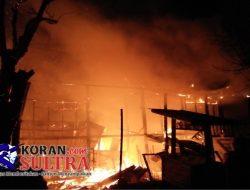 Di Amuk Si Jago Merah, Rumah Lantai Dua di Kolaka Rata dengan Tanah