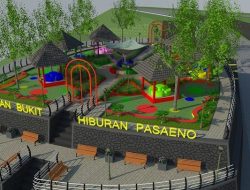 Intip Desain Taman Hiburan Pasaeno di Mowewe