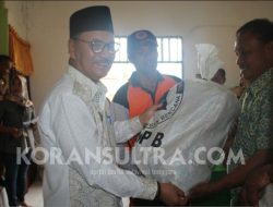 Bupati Konsel Salurkan Bantuan Pada Warga Yang Terkena Bencana Alam
