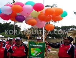 Peringati HBA ke – 57, Kejaksaan Muna Adakan Jalan Santai di Ikuti Ratusan Peserta