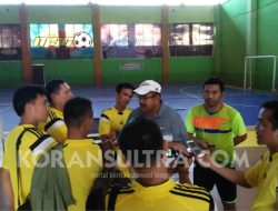 Pertandingan Futsall, Kejari Vs Wartawan Hasilnya Beda tipis