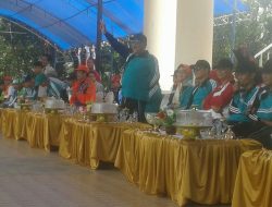 Ribuan Warga Konawe Ikut Defille Pembukaan Pekan Olahraga dan Seni