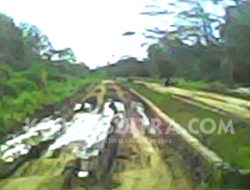 Jalan Ring Road Kota Laworo Mubar Rusak Parah, Dinilai Ganggu Aktifitas Masyarakat