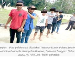 Polsek Bondoala Ringkus Para Pencuri Spesialis Alat-Alat Perusahaan