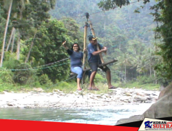 Jembatan Flying Fox Ala Kolaka Utara Jadi Objek Wisata Baru