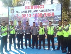 Alami Kemacetan Atau Lakalantas, Silahkan Hubungi Call Center Satlantas Polres Konawe