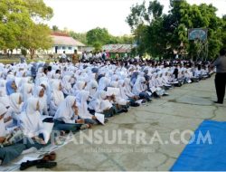 Antisipasi Peredaran Obat Terlarang, Polres Muna Sosialisasi Bahaya PCC Dikalangan Pelajar