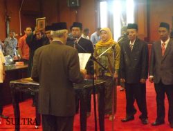Lima Pengurus KIP Sultra Dilantik