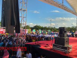 Semarak Sumpah Pemudah, Ribuan Mahasiswa Padati Pelataran MTQ