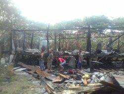 Kompor Meledak, Satu Rumah diKolut Ludes Terbakar