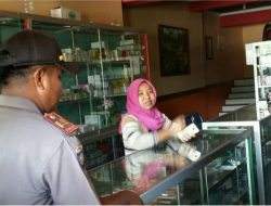 Cegah Penjualan Obat “Terlarang” Polres Muna Razia Apotik, Hasilnya…..