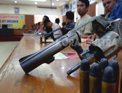 Sembilan Surat Izin Senpi Personel Polda Sultra Ditemukan Mati