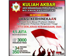 Tepis Paham Radikalisme, Ribuan Mahasiswa bakal Padati MTQ 28 Oktober Mendatang