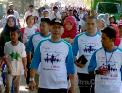 Gelar Jalan Sehat, Ahmad Rustan Ajak Masyarakat Ketahui Peran Ombudsman