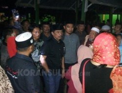 Tiba di Kolut, Jenazah Ketua DPRD Kolut Disambut Isak Tangis