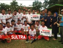 Tim Sepak Bola U-19 Kolut, Sabet Piala Antam Cup I