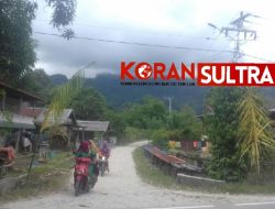 Kades Lalombundi Minta Pemkab Kolut Aspal Jalan Desanya