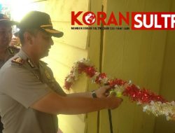 Bedah Rumah Hasil Jari Manis Personil Polsek Batu Putih Diresmikan Kapolres Kolut