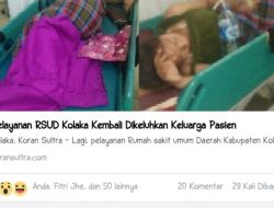 Warganet : Pelayanan RS Bejamin Guluh Kolaka Perlu di Revolusi