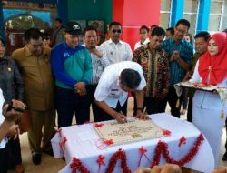 Bupati Kolaka Resmikan Puskemas Pomalaa