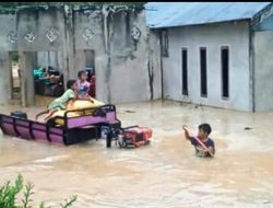 Sungai Oneha Meluap, 35 Rumah Warga Terendam Banjir